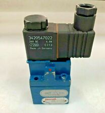 Rexroth 3722250220 3/2 NC ND4 Solenoid Valve 24V DC subplate mtg. 372 225 022 0 picture