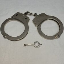 Vintage 1960's NYC Police Dept. Smith & Wesson Handcuffs Made in USA 10 Ounces picture