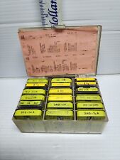 Vintage LittelFuse Inc Buss Fuse Lot Advertising Slide Boxes New Old Stock picture