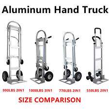 Heavy Duty Aluminum Hand Truck Convertible Folding Dolly Cart Stair Climber Cart picture