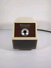 Vintage Pencil Sharpener Panasonic Auto-Stop Electric KP-100 Tested And Working picture