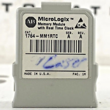 Allen Bradley 1764-MM1RTC MicroLogix Memory Module Real Time Clock SER A picture