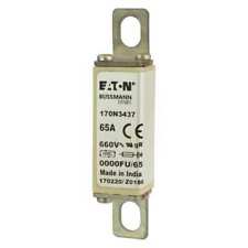 Eaton Bussmann 170N3437 Semiconductor Fuse, 170N Series, 65A, Fast-Acting, 660V picture