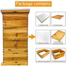 Langstroth 10 Frames Size  Beehive Frames / Bee House for Beekeeping 5 Boxes picture