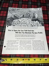 Vintage Pioneer Corn Service Bulletin 9 Newsletter Hi-Bred Des Moines IA Iowa picture
