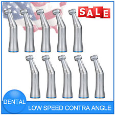 1/5/10pcs Dental Low SpeedPush Button Contra Angle Handpiece Inner Water Spray picture