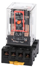 Ice Cube General Purpose Relay + Socket Choose Voltage, 8 Pin, 11 Pin, AC or DC picture