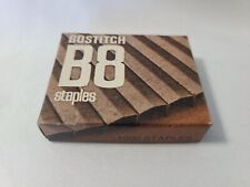 Vintage Bostitch Staples B8 Chisel Pointed - One Box Made In USA picture