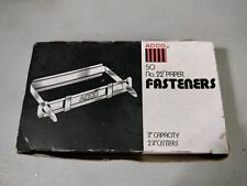 Vintage Box Acco 50 No. 22 Paper Fasteners 2