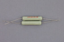 Pair Vintage WL Resistor 2.5K Ohm 10W Watt Enameled Power Wirewound 5% NOS 2500 picture