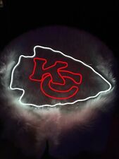 Kansas City Chiefs Neon Sign / Sports Neon Lights / Christmas Gift / Home Decor picture