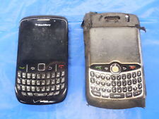 LOT OF 2 BLACKBERRY CURVE VERIZON CELL PHONE FULL KEYBOARD QUALCOMM SMARTPHONE picture