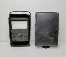 Vintage Simpson 260 Series 5 Analog Volt Ohm Meter w/ Leather Case  picture