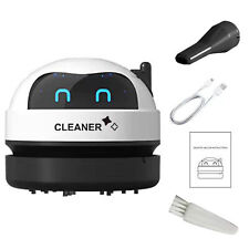 Vacuum Cleaner 360 Degree Cleaning Clean Office Desk Vacuum Cleaner Cartoo Black picture