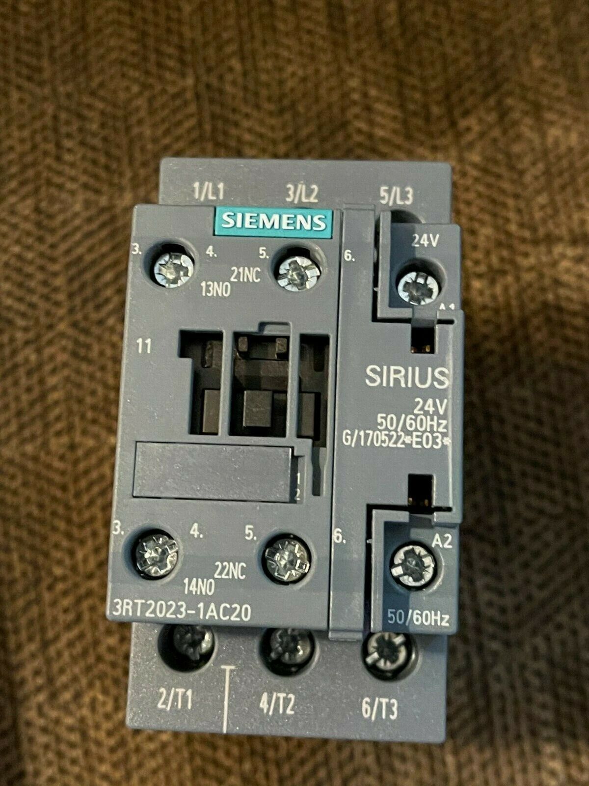 Siemens Sirius 24v Coil Contactor 3RT2023-1AC20 Surplus MEIKO 9545904
