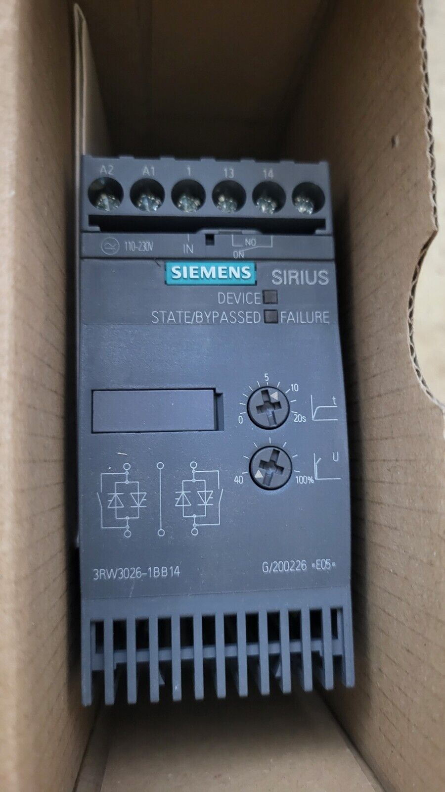 Siemens Softstarter 3RW3026-1BB14