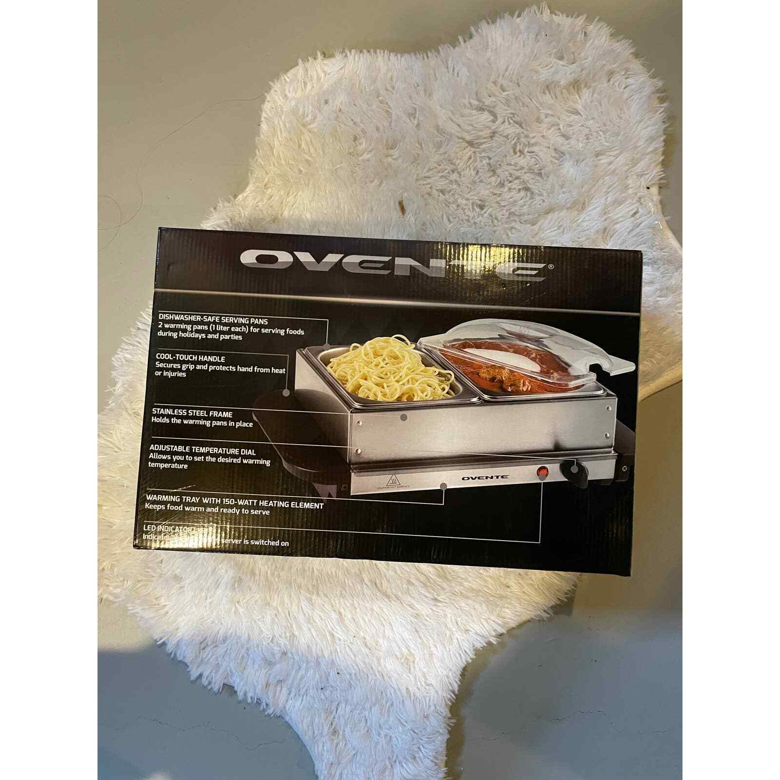 Ovente Electric Food Buffet Server 