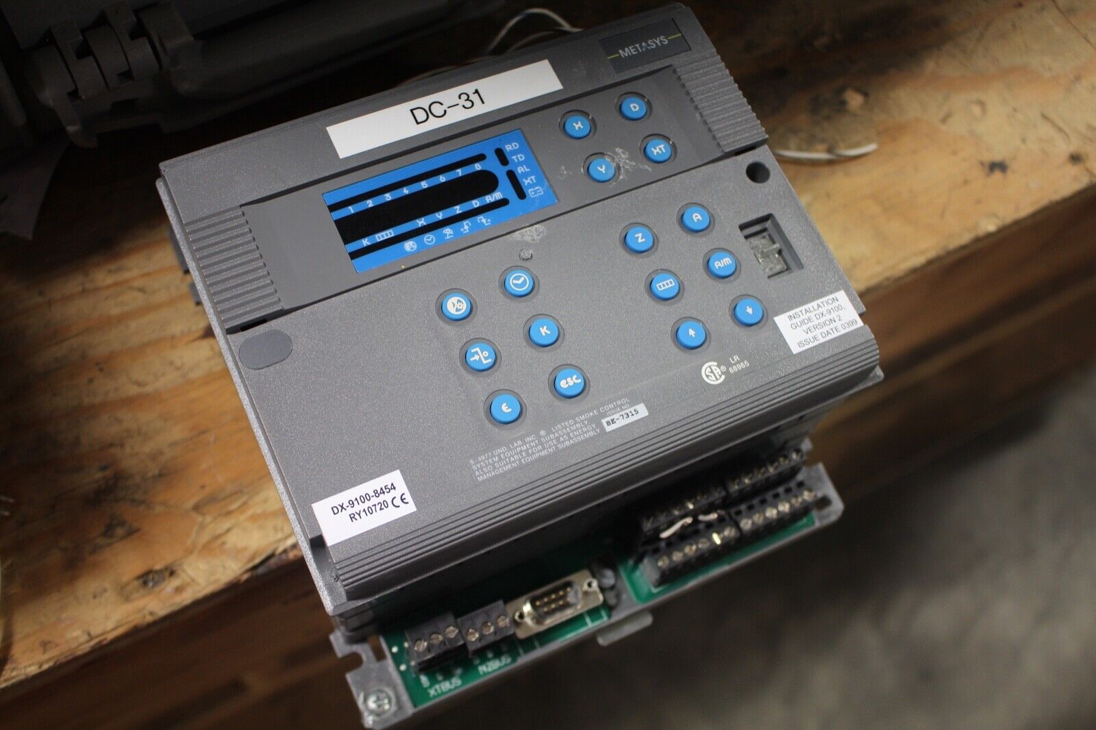 Johnson Controls Metasys DX-9100-8454 Extended Digital Controller  WORKING