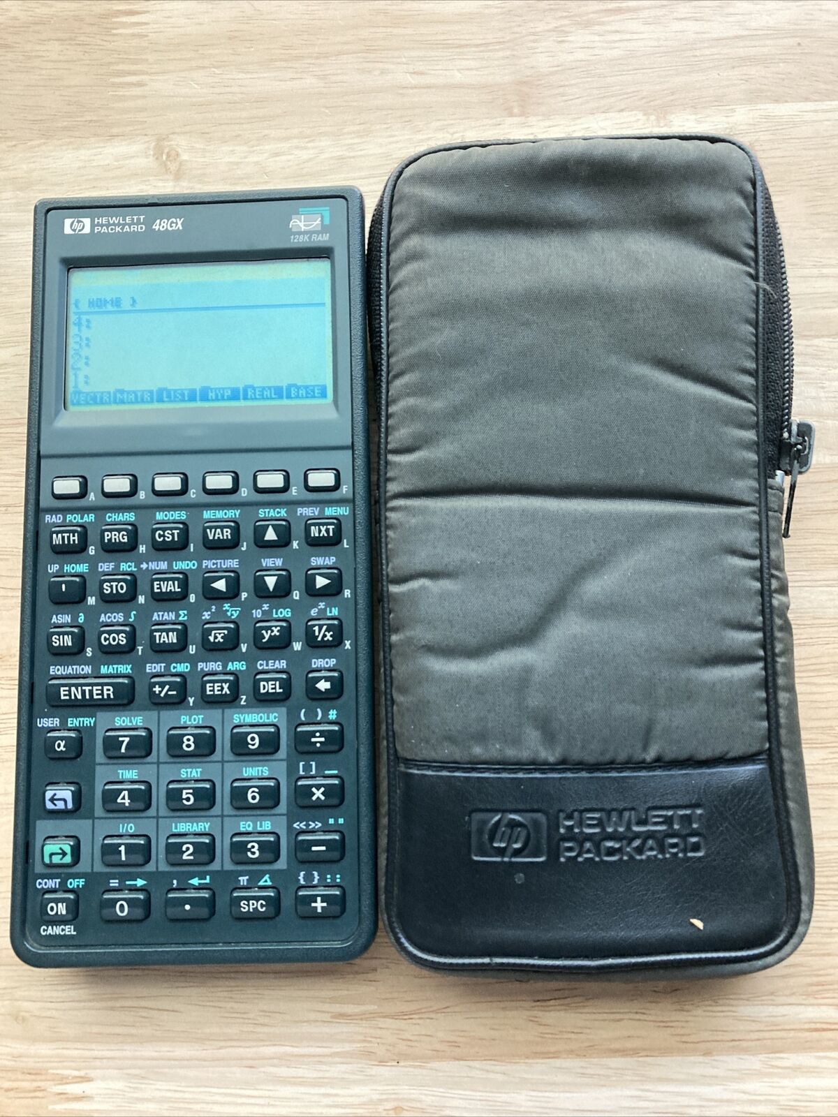Hewlett Packard HP 48GX Graphing Calculator With Case Tested No Manual