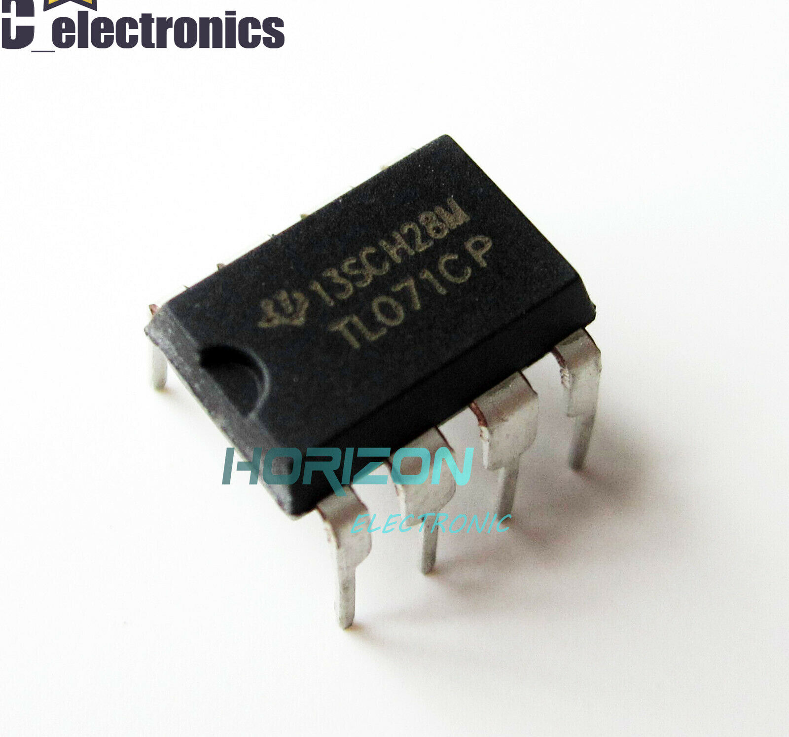 50PCS TL071 TL071CP DIP-8 Low Noise JFET Input Operational Amplifiers TI IC A3GS