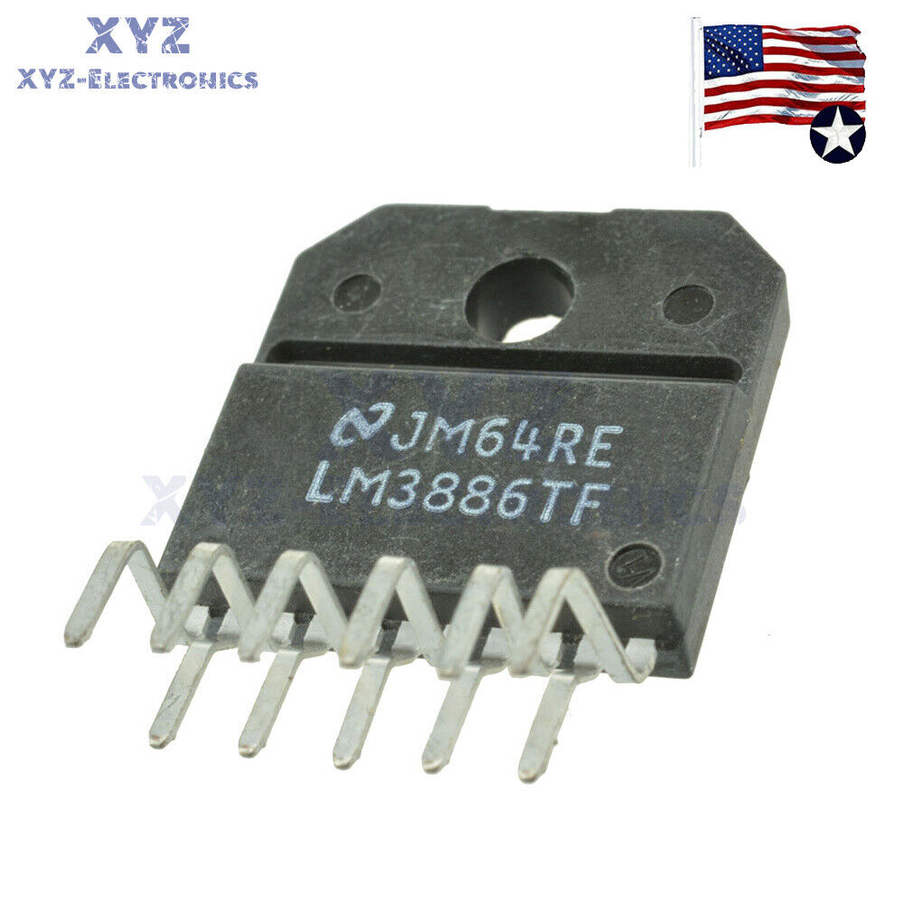 LM3886TF LM3886 AB TO220-11 68W High Power Audio Amplifier IC US