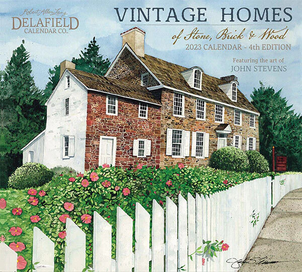 Robert Lang 2023 Vintage Homes Wall Calendar w