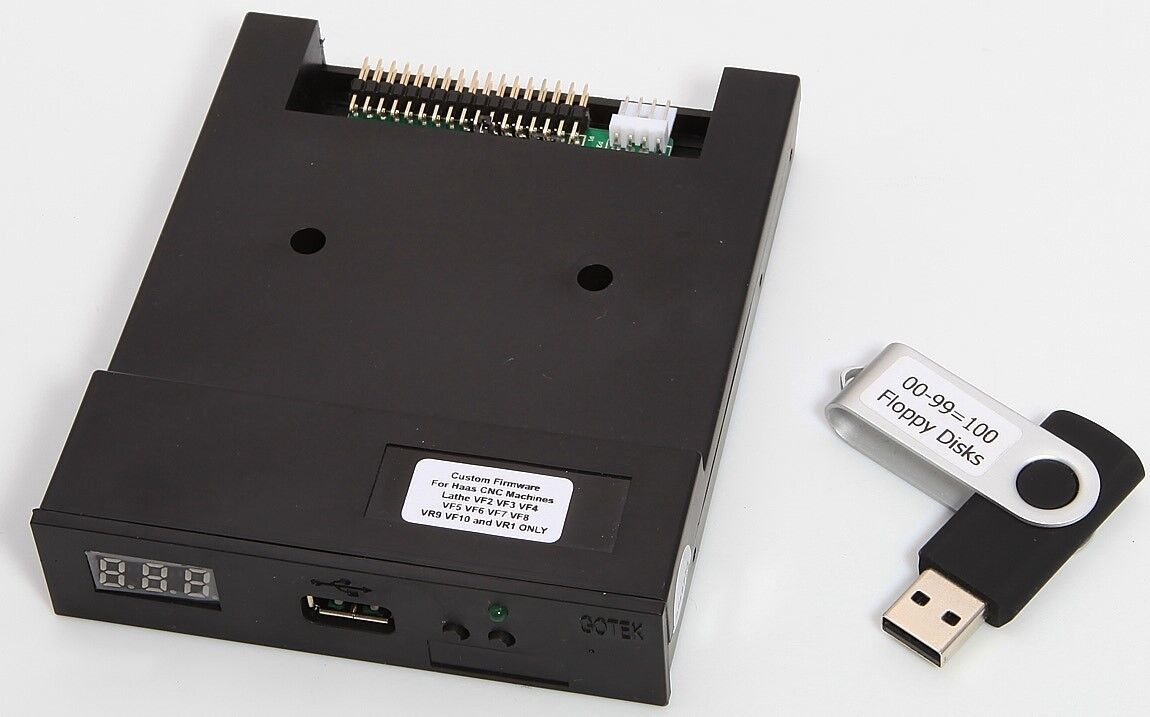 Floppy To USB Converter Kit For HAAS CNC Machines Lathe VF2 VF3 VF4 VF5 VF6 VF7 