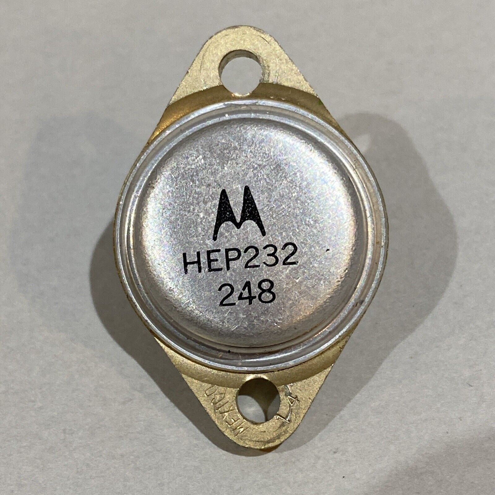 Vintage Motorola HEP 232 - 248 PNP Germanium Power Transistors