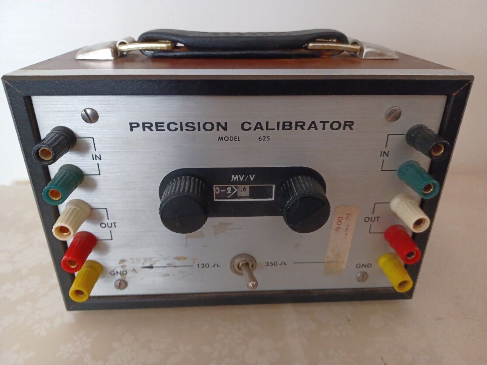 Vintage Precision Calibrator, Model 625, SR-4 Auxiliary, Baldwin-Lima-Hamilton 