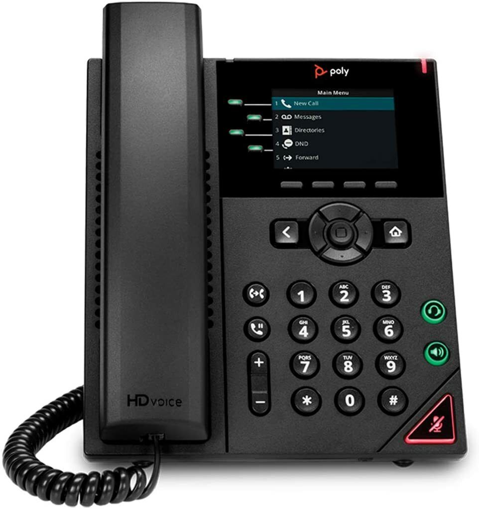 Brand New Polycom VVX250 Desktop IP VOIP Phone (2 available) Open Box