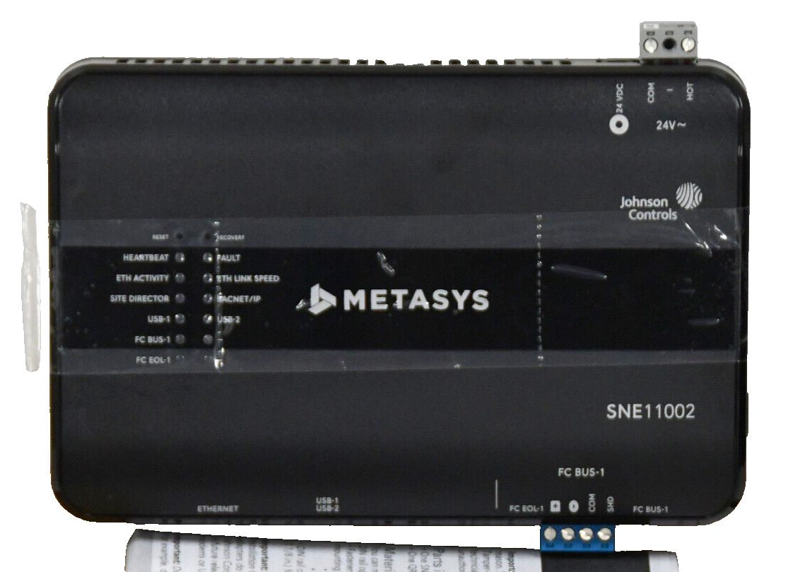 Johnson Controls Metasys SNE 11002 Controller NAE4510