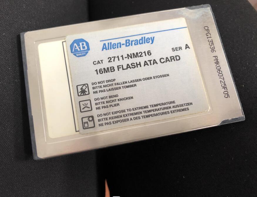 Bradley 16MB Flash ATA card CAT 2711-NM216 SER A