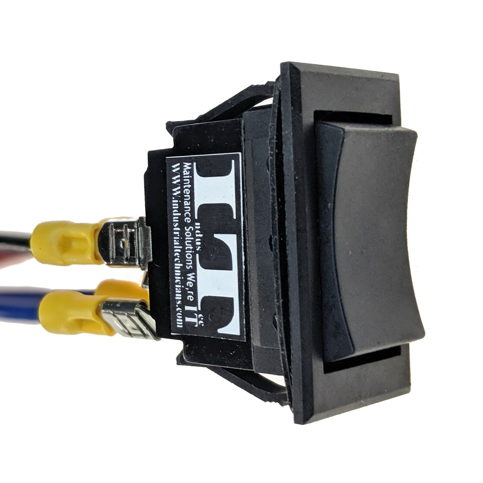 IndusTec DC - Momentary Reverse Polarity Rocker Switch Control 30A 12V 15A 24V