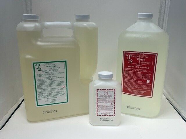 X-ray Developer & Fixer Concentrate Combo-Case-Pak, 10 Gallons Each 4010D-4010F