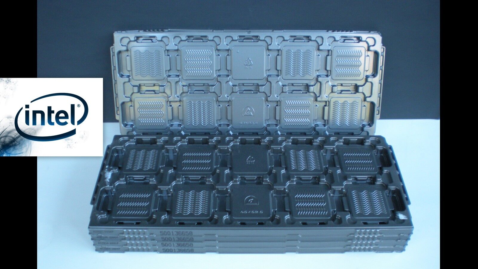 Socket LGA2011 CPU Tray for Packaging Shiping Xeon E5 & i7 Processor - 4 fits 40