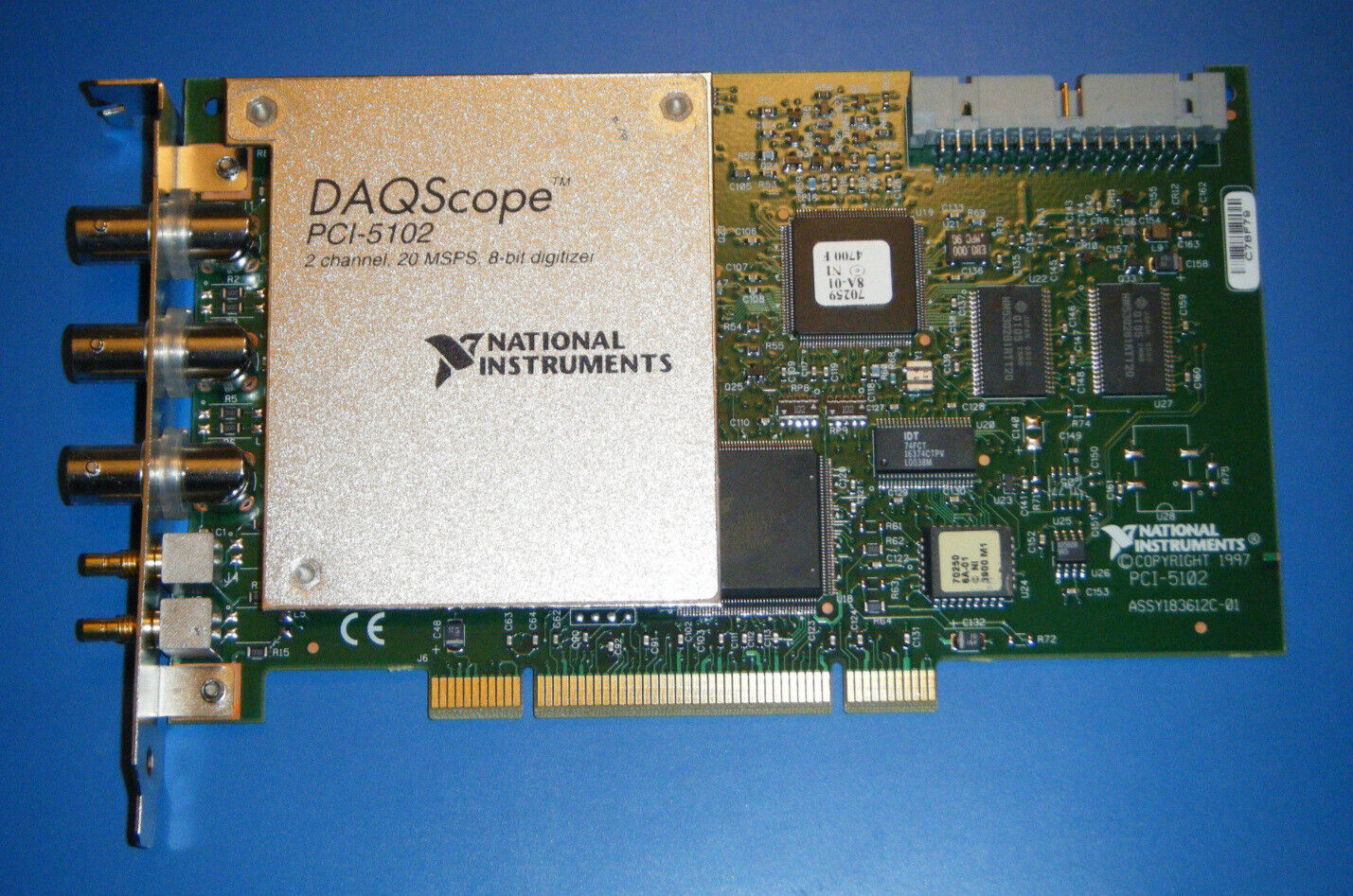 NI PCI-5102 2-Channel Deep-Memory Digitizer Scope, National Instruments