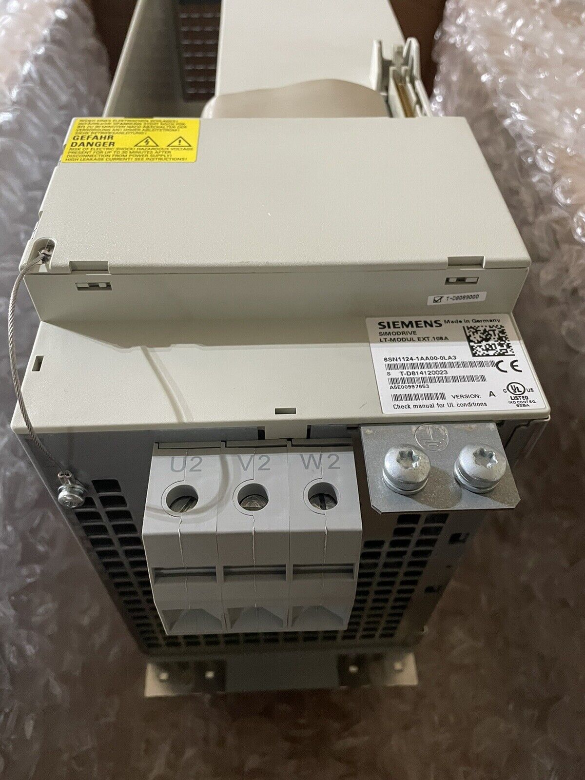 NEW Siemens 6SN1124-1AA00-0LA3 Simodrive Power Module  Ver A