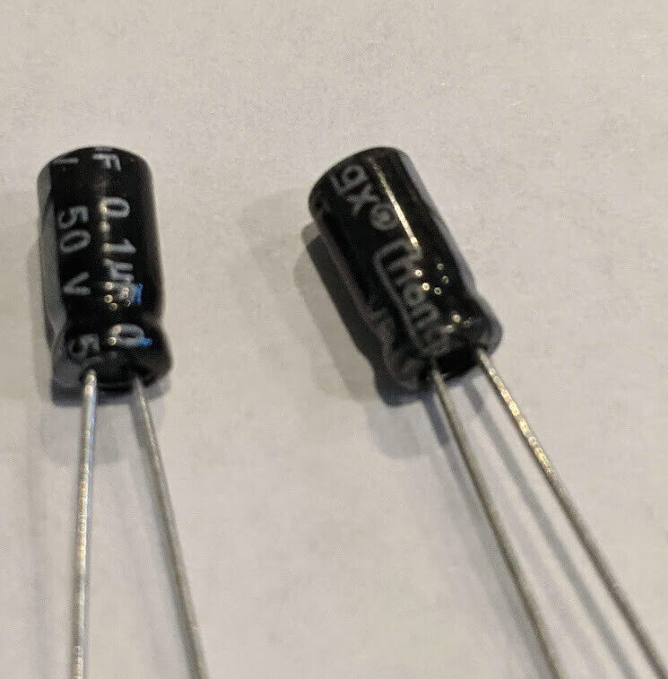 2pcs or 4pcs Radial Electrolytic Caps-PICK VALUE(0.1uF-470uF)16-100V- Mr Circuit