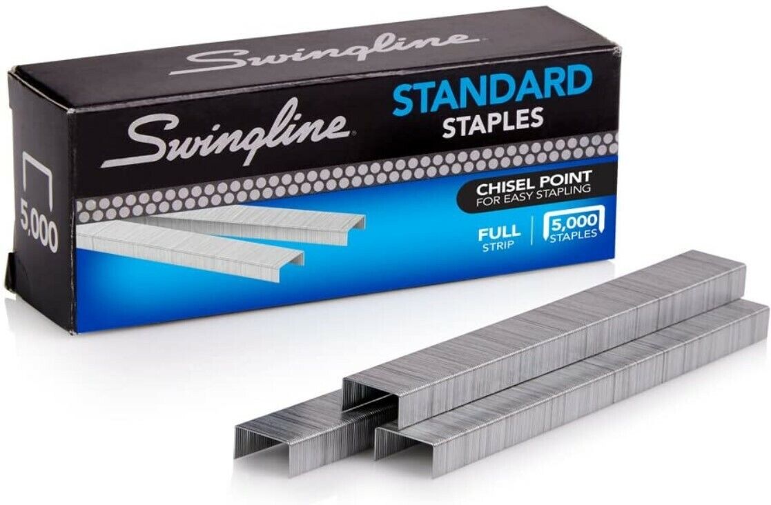 Staples Standard 1/4 inches 210/Strip 5000/Box STAPLES Home Office Swingline New