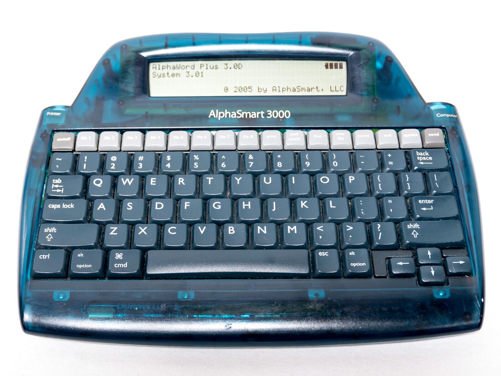  ⭐ AlphaSmart 3000 Portable Desktop Keyboard Word Processor - WORKS- *READ* ⭐