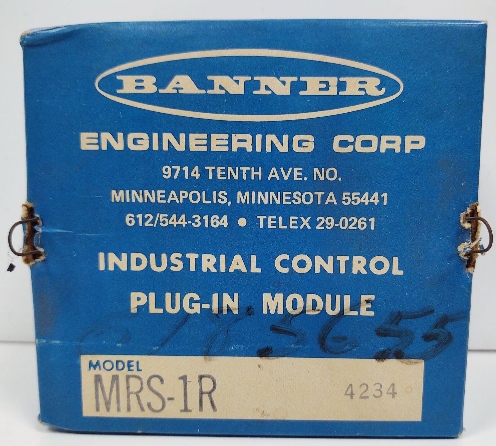 Banner Engineering MRS-1R Motor Speed Control