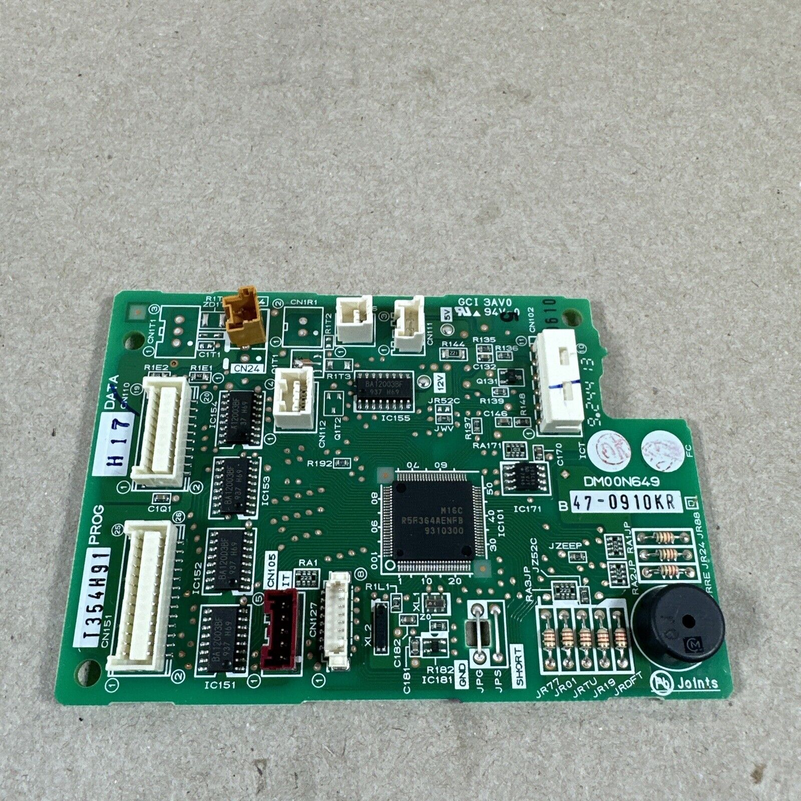 Mitsubishi Control Board DM00N649.  SM76A127G02 . Ductless unit 47-0910KR (C64)