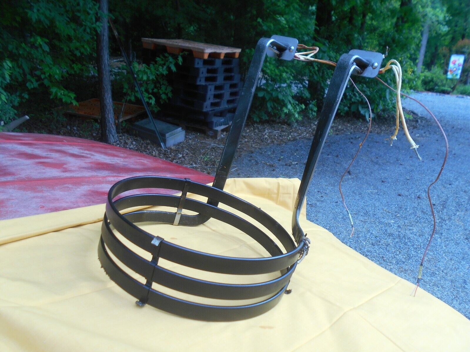 GILES CHESTERFRIED  CF-400 COMMERCIAL FRYER HEATING ELEMENT AND THERMOCOUPLES
