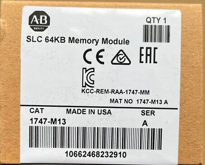 AB 1747-M13 SER A SLC EEPROM Memory Module 1747-M13