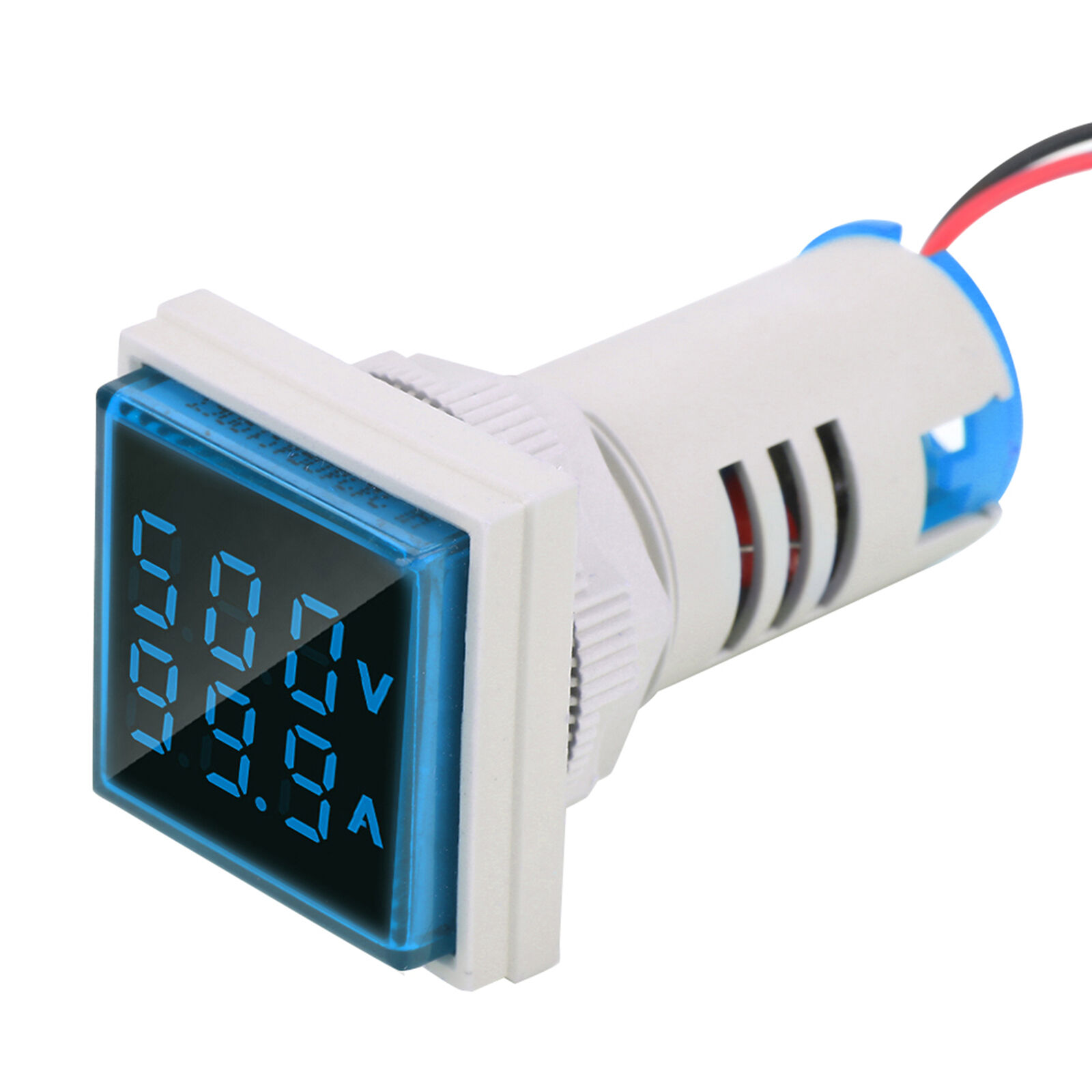 LED Display Voltmeter 0-100A Meter Indicator For AC Voltage 