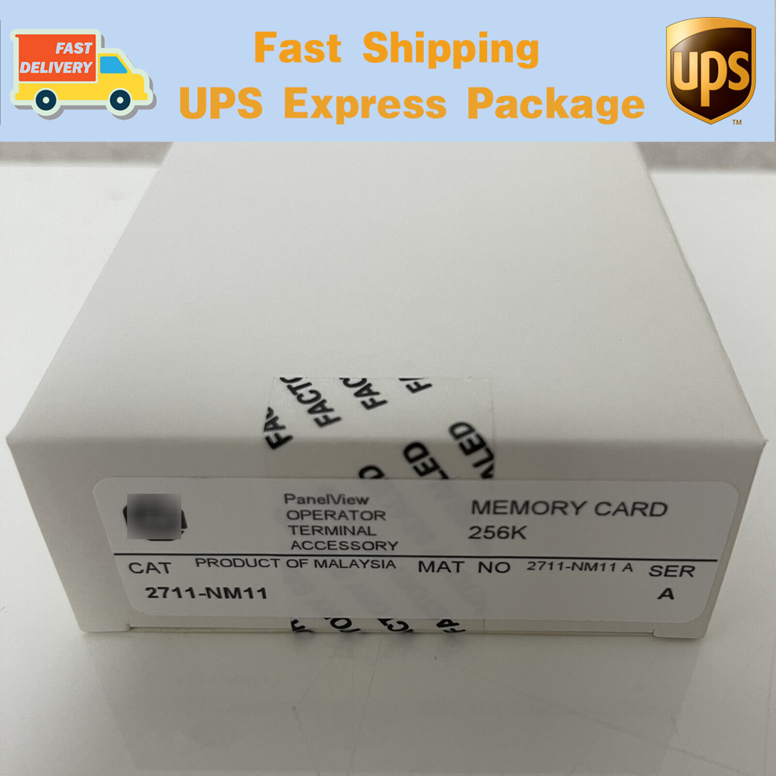 2711-NM11 AB PCMCIA Linear Flash Memory Card 256KB Fast Shipping 2711NM11 GQ