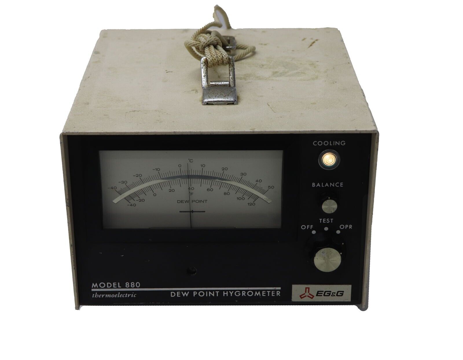 EG&G Model 880 Thermoelectric Dew Point Hygrometer (Vintage)