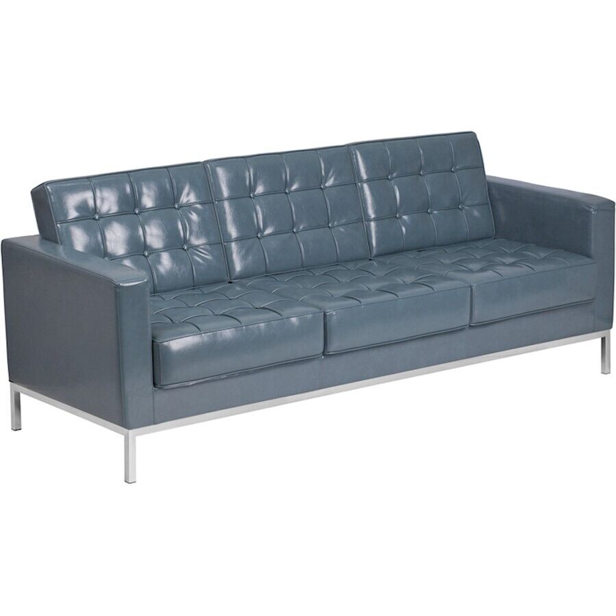 Flash Furniture Hercules Lacey Series Gray Sofa - ZB-LACEY-831-2-SOFA-GY-GG