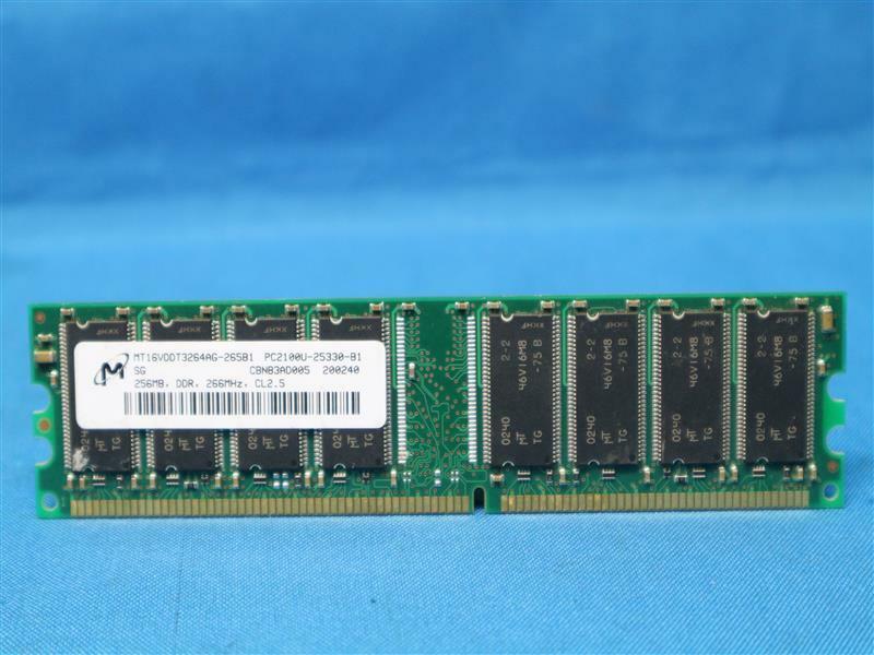 Micron MT16VDDT3264AG-265B1 Memory 256MB DDR