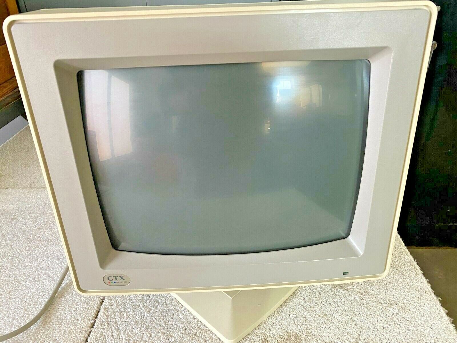 Vintage CTX Color Monitor Gaming Non-Interlaced CVP-5468NI w/Box